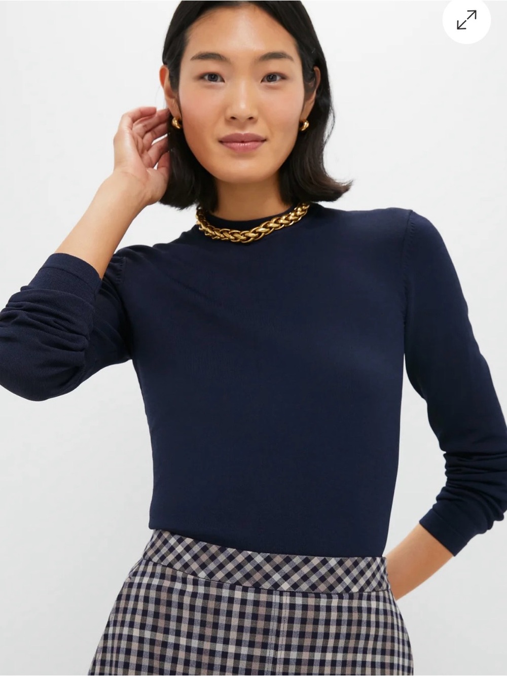 Tuckernuck Navy Knit Vanessa
Top